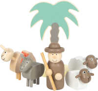 small foot Spielset Holzkrippe Weihnachtsgeschichte