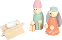 small foot Spielset Holzkrippe Weihnachtsgeschichte