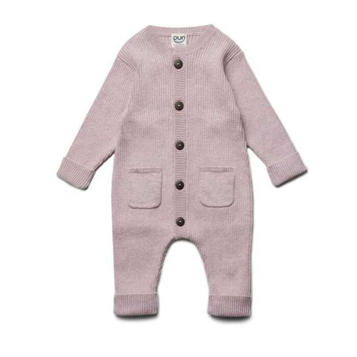 Puri Baby Overall Rippenstrick