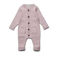 Puri Baby Overall Rippenstrick