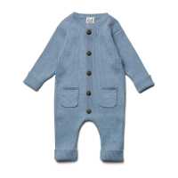 Puri Baby Overall Rippenstrick
