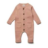 Puri Baby Overall Rippenstrick