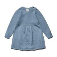 Puri Baby Ajour Kleid Bio Baumwolle / Schurwolle GOTS