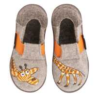 Nanga Lazy Giraf 2.0 natur Slipper 100% Schurwolle