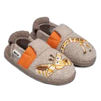 Nanga Lazy Giraf 2.0 natur Slipper 100% Schurwolle