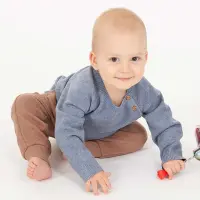 Sense Organics Hauke baby Sweat Hose nougat Bio Baumwolle...