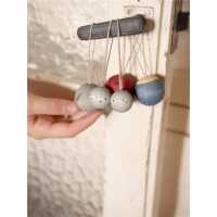 Grapat 5 Ornamente Wish balls Weihnachtsdeko 3+ Holz