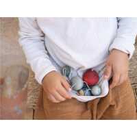 Grapat 5 Ornamente Wish balls Weihnachtsdeko 3+ Holz