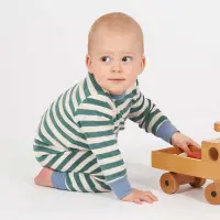 Sense Organics Viktor Baby Strampler Bio Baumwolle...