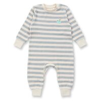 Sense Organics Viktor Baby Strampler 62/68 grau-weiss...