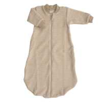 Lilano Kinder Strampelsack mit Arm  aus Wollfrottee kbT...