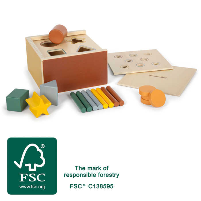 small foot Montessori Steckspiel