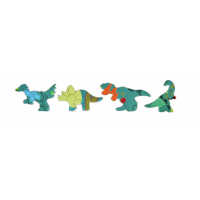 Hape Schimmerpuzzle „Dinosaurier“ – 200 Teile