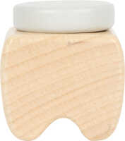 small foot Milchzahndose Holz Dino