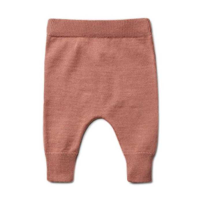 Puri Baby Hose Harempant Feinstrick Schurwolle kbT/Seide