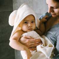 Popolini Baby Kapuzentuch LITTLE MONSTER