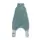 Iobio Schlafsack mit Beinen Baumwollfleece sage green