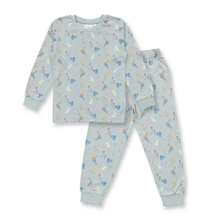 Sense Organics LONG JOHN Kinder Pyjama Single Rib Biobaumwolle GOTS