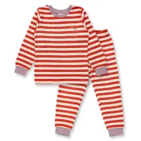 Sense Organics LONG JOHN Terry Kinder Pyjama Frottee Biobaumwolle GOTS
