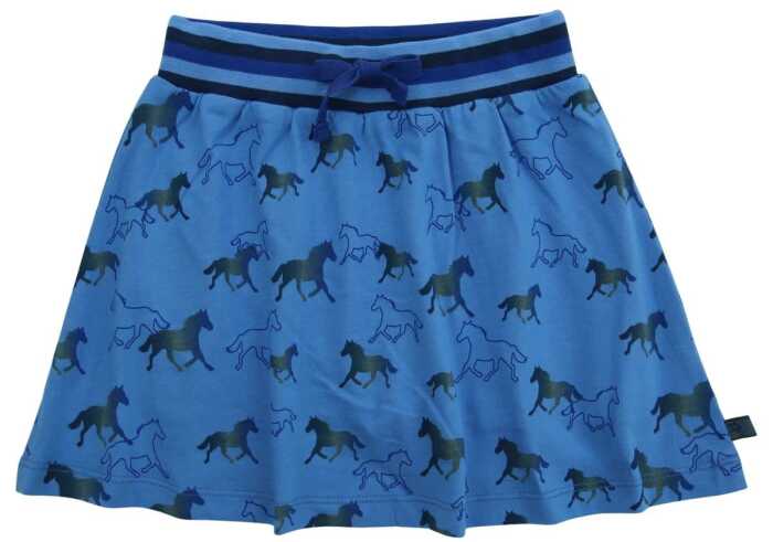 Enfant Terrible Skort (Rock mit Hose) mit Pferdedruck sky blue azure