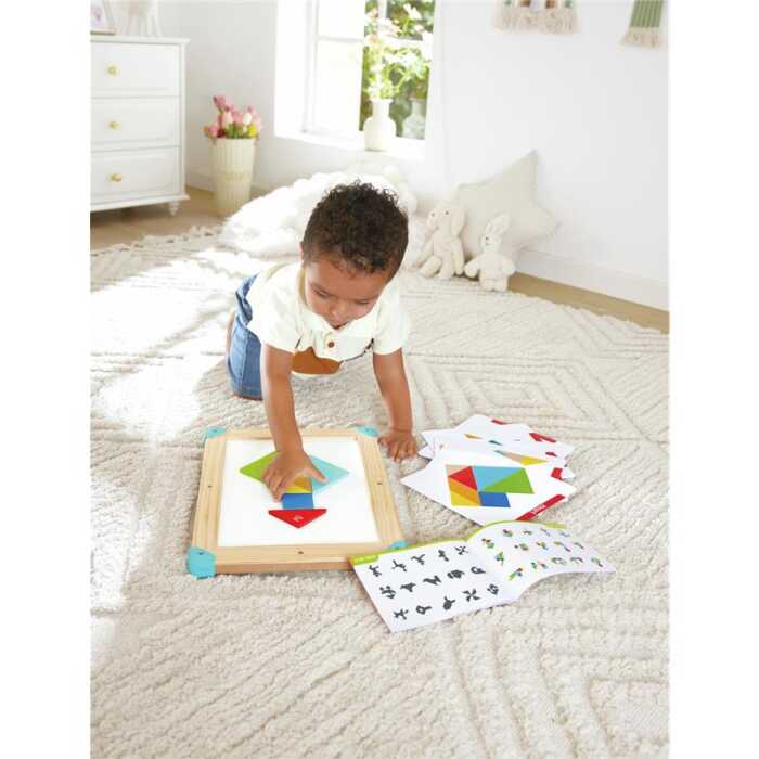 Hape Labyrinth- & Tangram-Tafel „Weltraum”