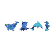 Hape Schimmerpuzzle „Meerestiere“ – 200 Teile