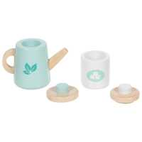 Goki Teeservice Bunte Teestunde Kinder Spielzeug Holz 3+