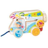 Goki Ziehfahrzeug Camper Van 1+