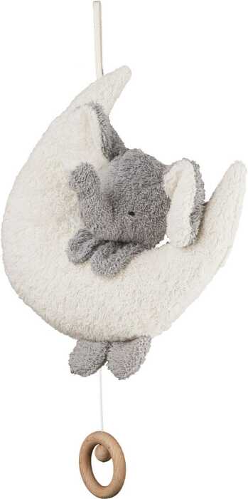 Efie Spieluhr Elefant auf Mond (Mozarts Wiegenlied / Schlaf mein Prinzchen)