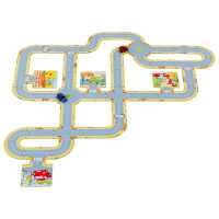Goki Spielstraße mit 2 Fahrzeugen 3+