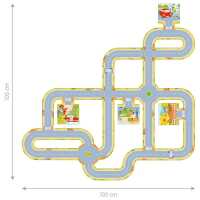 Goki Spielstraße mit 2 Fahrzeugen 3+