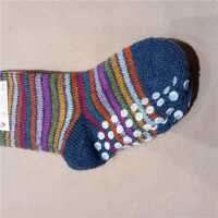 Hirsch Natur Kinder Vollplüsch Stoppersocke jeans...