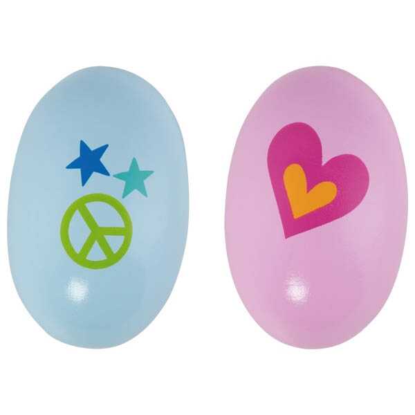Goki  Shaker Egg Musik-Ei Holz 3+ rosa