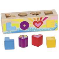 Goki Sort Box Love Goki 66 Holz 1+