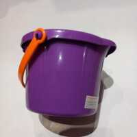 Spielstabil Sand-Set 3-teilig Sunset Pop 3-teilig Eimer lila /Schaufel orange/Gugelhupf rosa