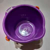 Spielstabil Sand-Set 3-teilig Sunset Pop 3-teilig Eimer lila /Schaufel orange/Gugelhupf rosa