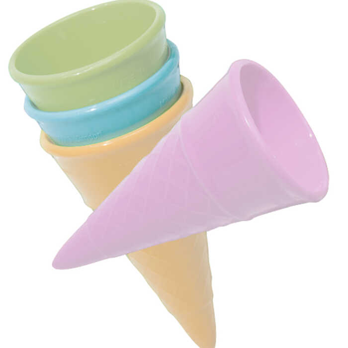 Spielstabil Eistüte pastell Kinder Sandkasten Spielzeug made in Germany flieder pastell classik