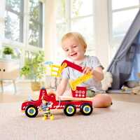 Hape Spielzeug-Feuerwehrauto mit Sirene & Licht 2-8 Jahre