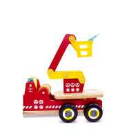 Hape Spielzeug-Feuerwehrauto mit Sirene & Licht 2-8 Jahre