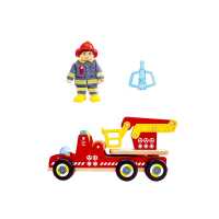 Hape Spielzeug-Feuerwehrauto mit Sirene & Licht 2-8 Jahre