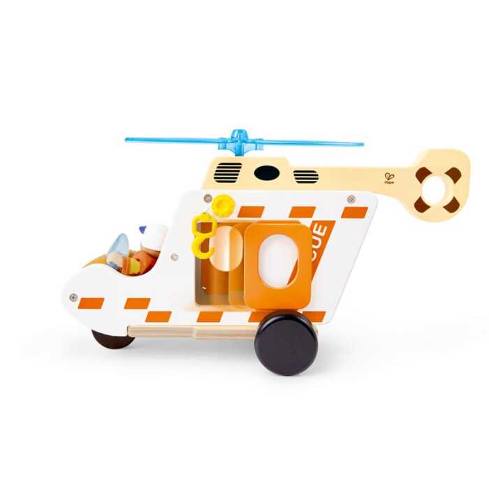 Hape„To the Rescue“ Rettungshubschrauber-Set Kinder Spielzeug