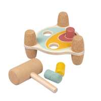 Korko Tap Tap Rainbow Hammerbank aus Kork & Holz