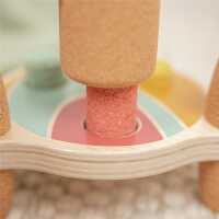 Korko Tap Tap Rainbow Hammerbank aus Kork & Holz