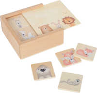 small foot Kinder Memo Tiere 28-teilig 5x5x0,5cm Holz 3+