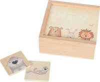 small foot Kinder Memo Tiere 28-teilig 5x5x0,5cm Holz 3+