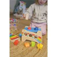 Goki Hammerbank mit Xylophon und Sortierfunktion Kinder Musikspielzeug