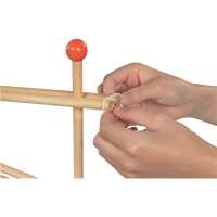 Goki Kugelbahn FlexiTrack Kinder Spielzeug aus Holz 3+