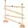 Goki Kugelbahn FlexiTrack Kinder Spielzeug aus Holz 3+