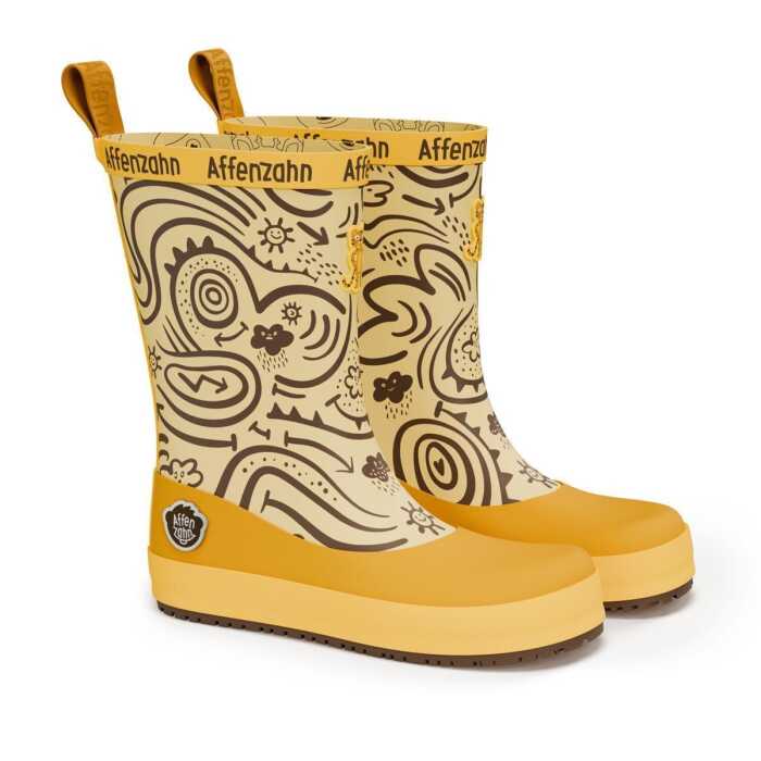 Affenzahn Kinder Gummistiefel Vegan Plashy