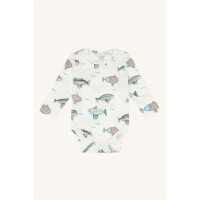 Hust & Claire Buller Baby Body langarm  68 Submarine...